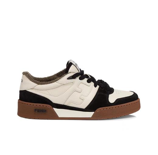 【独家开模】FENDI 芬迪Match 低帮休闲板鞋 直击心脏 ! 鞋型设计非常简约，休闲感十足，柔和的颜色可以让穿搭融合更协调，绒面皮革更复古，看上去很柔软，舒适度超高，也超级百搭 商品图2