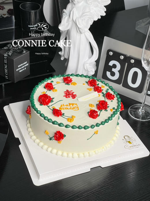 【1207】红花绿叶寿款 商品图2