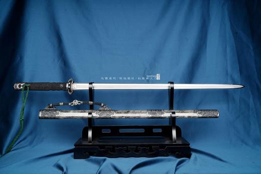 三希堂  乌骓系列  古铁仙扇唐剑  未开刃 商品图1