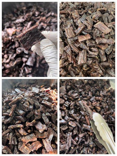 【.肥瘦相间草原风干熟牛肉】【鲜肉制作】呼伦贝尔.肥瘦相间牛肉，蒸热或者烤制后更好！基地直邮 商品图1