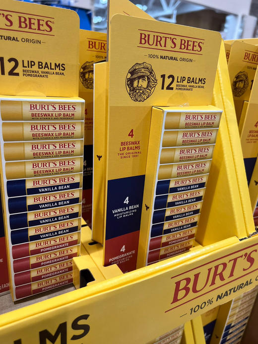 最新包装❗❗超低特价240元/12支装 🉐❗❗婴幼儿和孕妇也可以放心使用呦‼️[色][色]小蜜蜂唇膏保湿滋润润唇膏 商品图4