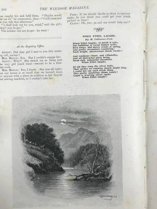 1897年6-11月 温莎杂志 数百幅插图 漆布精装18开 商品图5