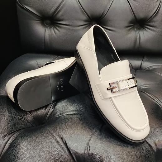 LFGJ  13204 真皮平跟休闲金属装饰乐福鞋 商品图10