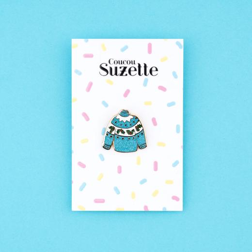 北京仓｜Coucou Suzette-Cosy Winter-毛衣 胸针［法国设计师］ 商品图2
