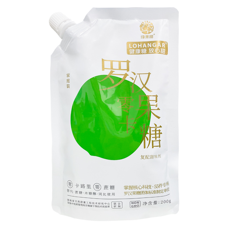 罗汉果糖天然代糖200g/袋 家庭装  0卡0蔗糖