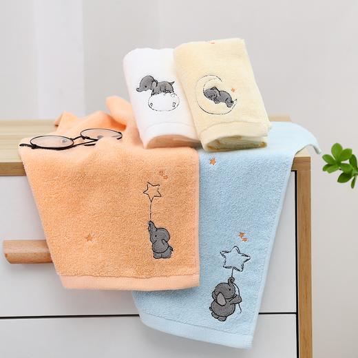 【2条装】自然醒儿童毛巾纯棉洗脸家用卡通可爱童巾宝宝柔软吸水福毛巾面巾WDF 商品图4