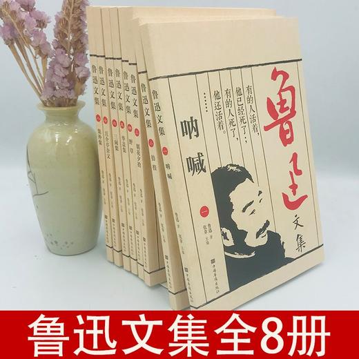 (仓发) 鲁迅文集（全八册）/中国华侨出版社/鲁迅/978751136396101 商品图2