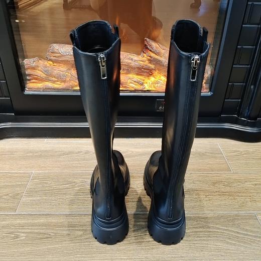 LFGJ 3011   时尚全皮百搭高筒靴 商品图3