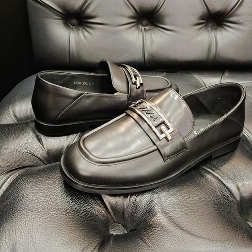 LFGJ  13204 真皮平跟休闲金属装饰乐福鞋 商品图5