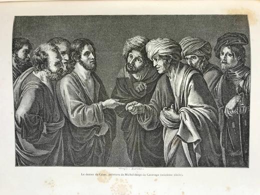 【法语】1869年 拉克鲁瓦《中世纪与文艺复兴时期的艺术》 19幅套色木版画419幅黑白版画 真皮精装大16开 商品图12