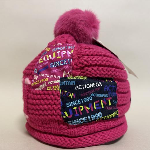 快乐狐狸 actionfox 冬季羊毛加绒滑雪帽633-4413 商品图2