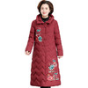 ML666妈妈冬装民族风洋气中长款外套 商品缩略图4