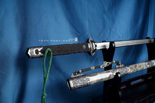 三希堂  乌骓系列  古铁仙扇唐剑  未开刃 商品图6