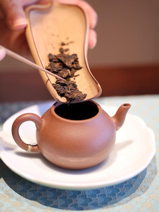 2022琥珀光熟茶  形如玉牌 色如琥珀 轻发酵 石昆牧老师定制 商品图3