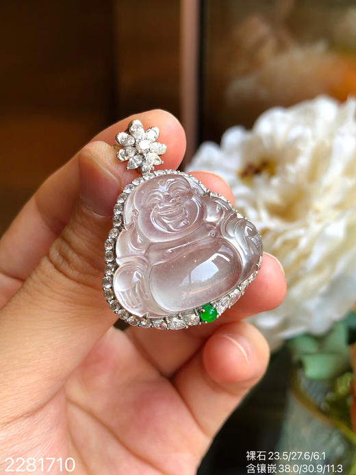 玻璃佛公吊坠 96999【2281710】 商品图0