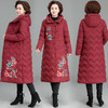 ML666妈妈冬装民族风洋气中长款外套 商品缩略图0