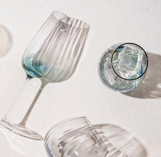 lsa Dusk 酒杯渐变色红酒杯进口创意女生高脚杯轻奢玻璃杯香槟杯 商品图2