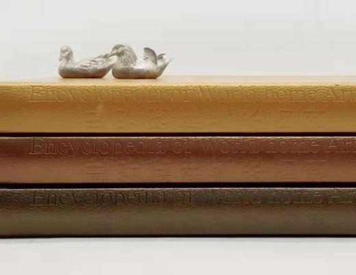 《世界居住艺术百科》，皮面精装，全3册，16开铜版彩印，家居主张编辑部，上海辞书出版社2011年一版一印，定价960，售价318元 商品图1