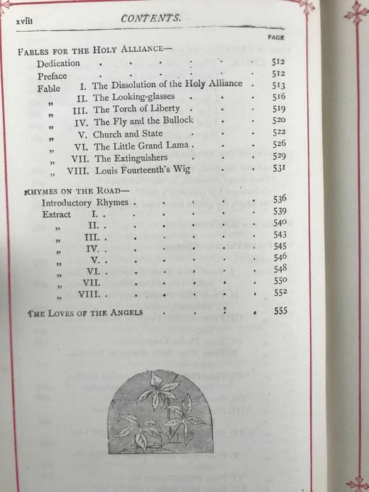 约19世纪后期 托马斯·摩尔诗集 约6幅版画插图 漆布精装32开 商品图5