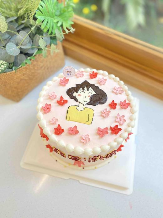 手绘母亲奶油蛋糕 下单前请仔细阅读商品详情 商品图0