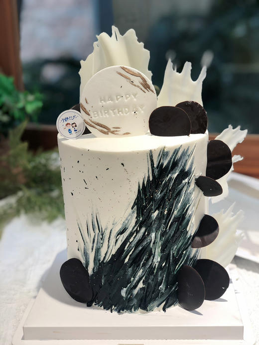 男士女士个性加高艺术奶油蛋糕 下单前请仔细阅读商品详情 商品图1