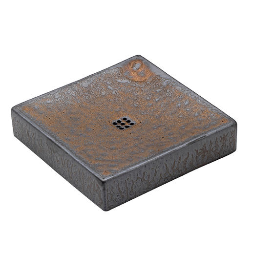 灰念 鎏金天方壶承 长15.8cm*宽15.8cm*高3.5cm 商品图4