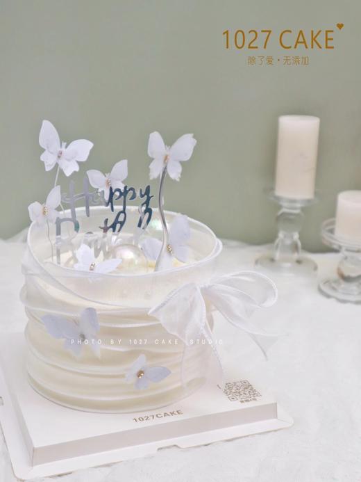1027CAKE | ins风 蝴蝶 白色系 商品图1