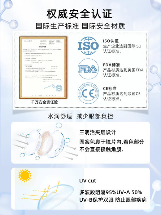 「上海保税仓发货」FOMOMY IRIS系列 美瞳日抛 10片装 商品图4