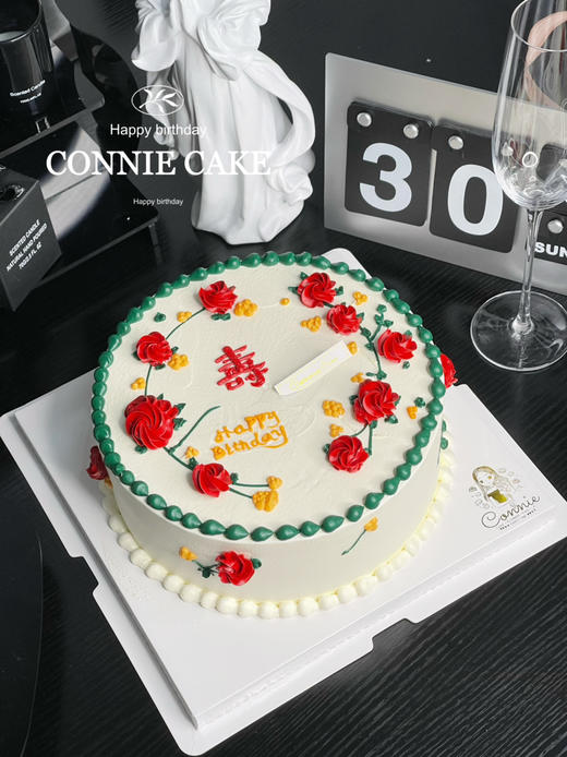 【1207】红花绿叶寿款 商品图4