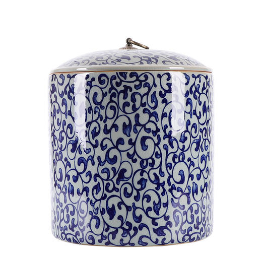 【林栖好物】大号青花瓷密封罐普洱茶罐储藏罐 商品图4