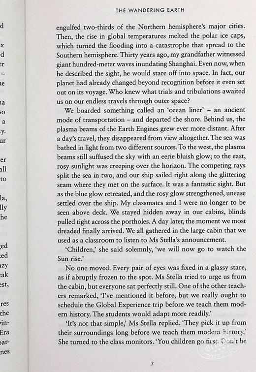 【中商原版】流浪地球 特别封面 The Wandering Earth 英文原版 Cixin Liu 商品图7