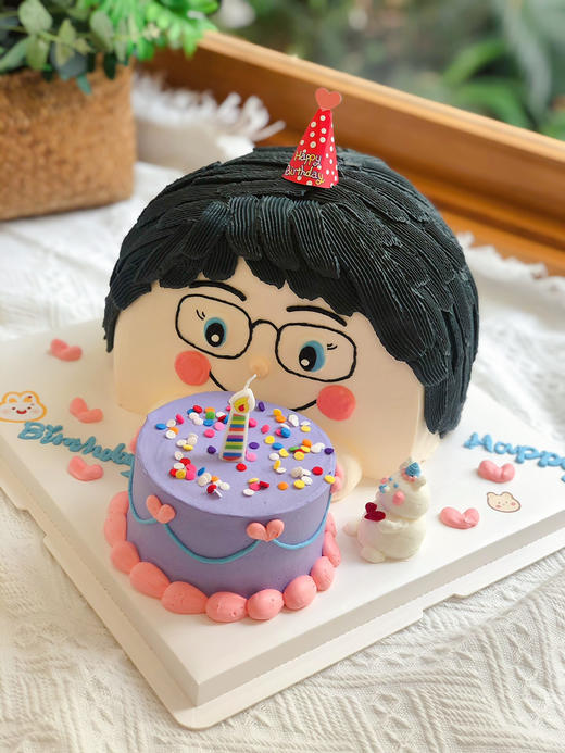 头像奶油蛋糕 下单前请仔细阅读商品详情 商品图1