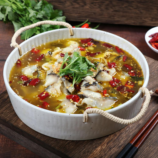 温氏心厨优品金汤酸菜鱼410g*3 商品图0