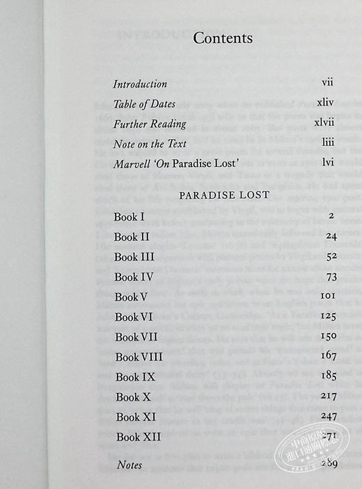 【中商原版】失乐园 Paradise Lost 英文原版 John Milton 商品图5
