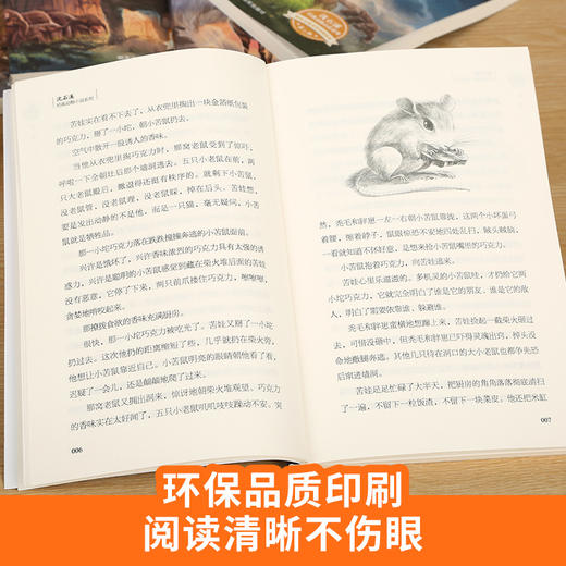 沈石溪动物小说系列全集正版全套10册注音版作者沈石溪的书珍藏版选评小学生读课外阅读书籍儿童文学 商品图4