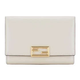 FENDI 芬迪 女士牛皮折叠短款钱包 8M0419 AHM0 F1F1M  灰色