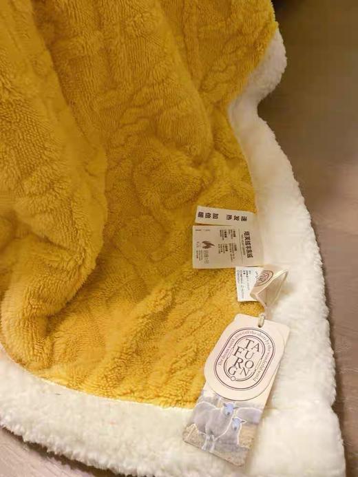 塔芙绒毯子 手感顺滑柔软 双面保暖材料 温和舒适 商品图1