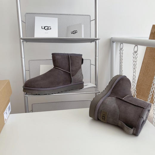 迷你经典短靴2.0-灰色 商品图2