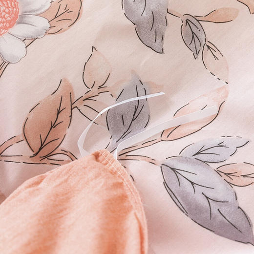 金丝莉  慢生活全棉套件家纺四件套 艾莲娜 适用1.5米床，建议搭配200*230cm被芯 商品图3