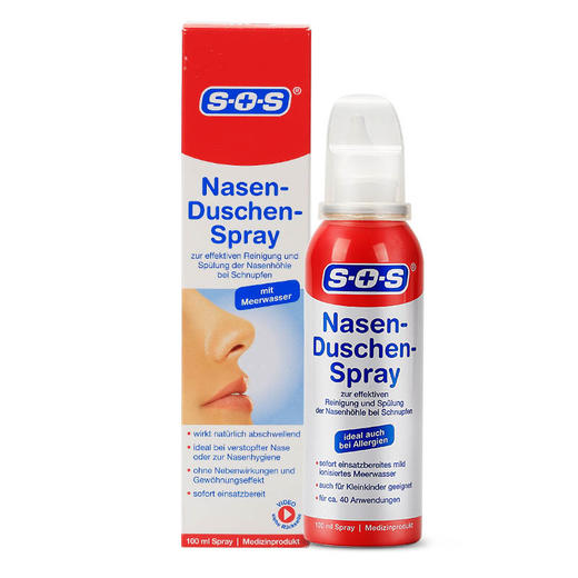 德国SOS 鼻部海盐喷雾 100ml /瓶 商品图4