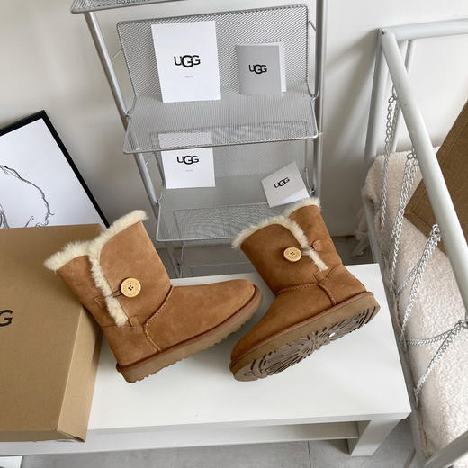 贝莉纽扣2.0 中筒-栗色 商品图3