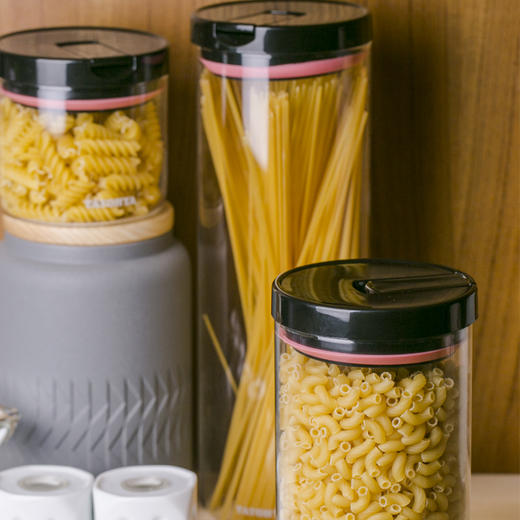 【多样屋专柜】-多样屋易趣玻璃密封罐储物罐厨房收藏储零食杂粮纳多功能储物罐子 商品图1