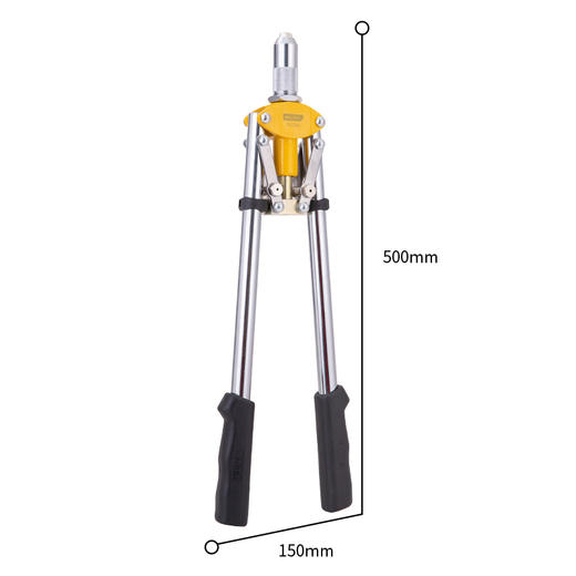 得力DL2330双把拉铆枪5款导嘴(黄) 商品图2