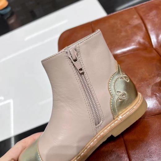 非质量问题不退换哦~Little winkle 歌剧院拉链中筒靴 商品图3