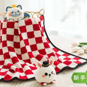 苏苏姐家爱丽丝梦游仙境毯手工DIY钩针编织毯子毛线团自制材料包