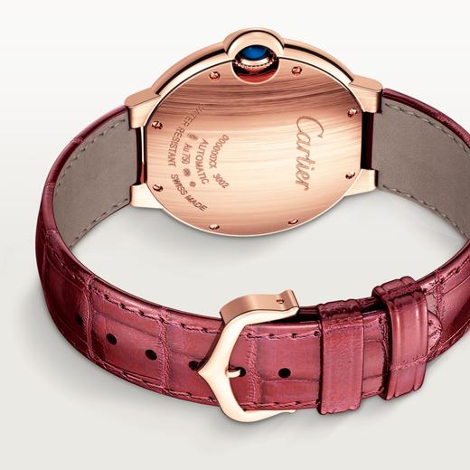 卡地亚 Cartier Ballon Bleu de Cartier 蓝气球腕表 36毫米 18K玫瑰金 自动上链 WJBB0034 商品图2