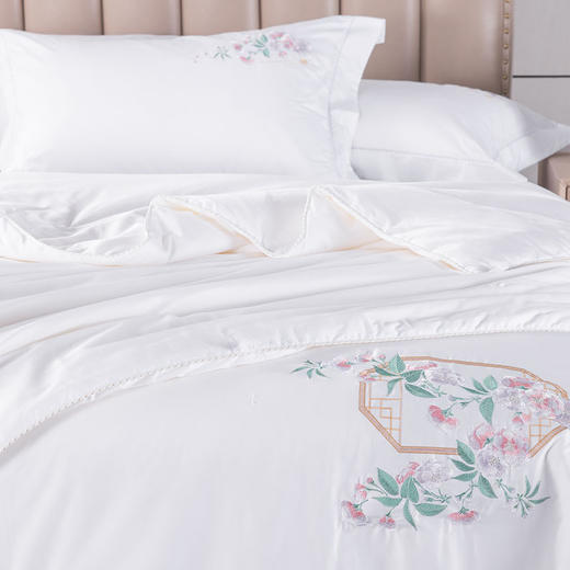 多喜爱 御园春晖纯蚕丝子母被cs 商品图1