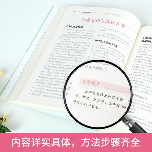 十月怀胎知识百科全书 孕妇书孕期书籍大全 怀孕期怀孕全套 准孕妈妈备孕书籍读本怀孕书籍胎教故事书40周怀孕呵护全程指导指南 商品图3