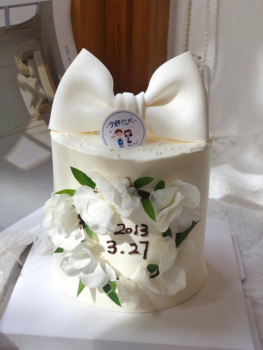 四寸加高三层胚鲜花奶油蛋糕 下单前请仔细阅读商品详情 商品图1