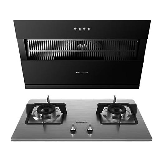 万和(Vanward) 侧吸式油烟机J05X1抽吸烟机 大尺寸耐用1级节能 CXW-200-J05X1配不锈钢Q1-G08灶具 商品图0